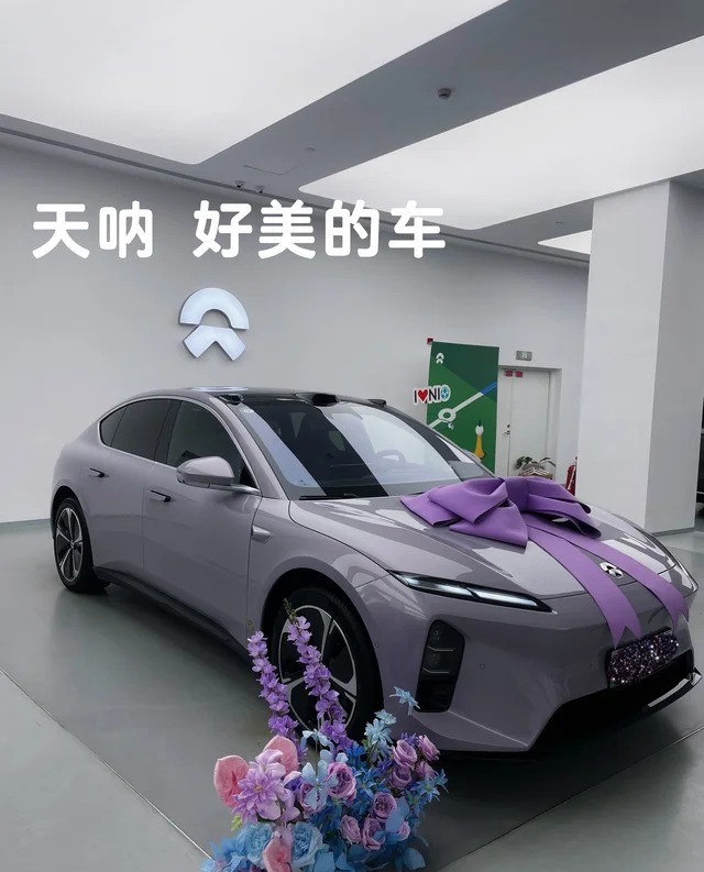 蔚来ET5100kWh 冠军纪念版展示图2