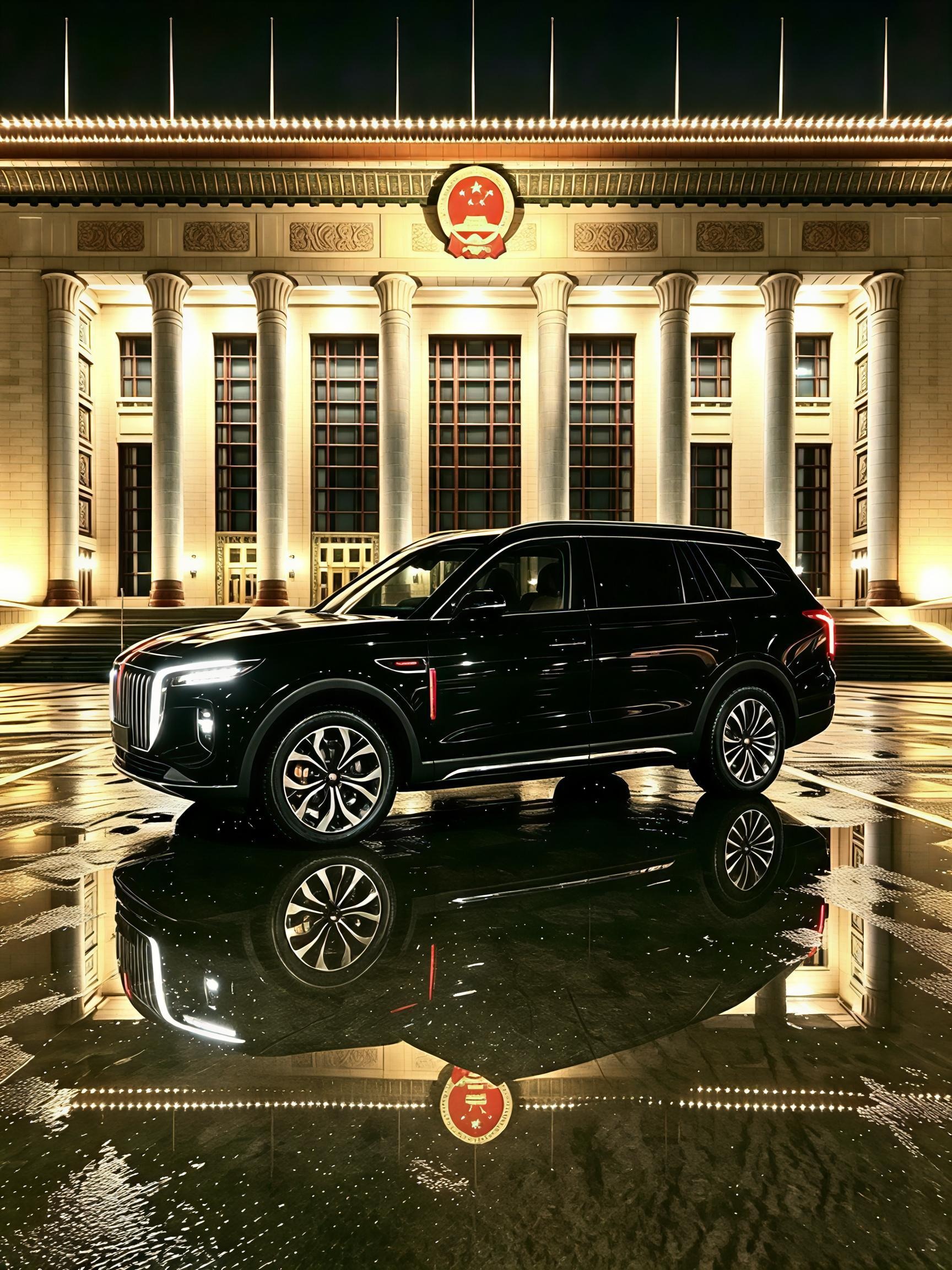 红旗HS7 PHEV2.0T 200万辆纪念版 7座展示图2
